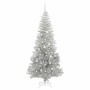 Árbol de Navidad con 300 LED con soporte Plateado 210 cm PET en Decoración Festiva y Estacional | Comprar online en Foru.es
