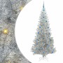 Árbol de Navidad con 300 LED con soporte Plateado 210 cm PET en Decoración Festiva y Estacional | Comprar online en Foru.es