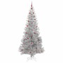 Árbol de Navidad con 300 LED con soporte Plateado 240 cm PET en Decoración Festiva y Estacional | Comprar online en Foru.es