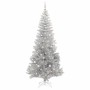 Árbol de Navidad con 300 LED con soporte Plateado 240 cm PET en Decoración Festiva y Estacional | Comprar online en Foru.es