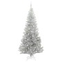 Árbol de Navidad con 300 LED con soporte Plateado 240 cm PET en Decoración Festiva y Estacional | Comprar online en Foru.es