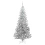 Árbol de Navidad con 300 LED con soporte Plateado 240 cm PET en Decoración Festiva y Estacional | Comprar online en Foru.es
