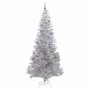 Árbol de Navidad con 300 LED con soporte Plateado 240 cm PET en Decoración Festiva y Estacional | Comprar online en Foru.es