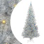 Árbol de Navidad con 300 LED con soporte Plateado 240 cm PET en Decoración Festiva y Estacional | Comprar online en Foru.es