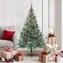 Árbol de Navidad artificial Verde 150 cm PVC y acero en Decoración Festiva y Estacional | Comprar online en Foru.es