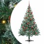 Árbol de Navidad artificial Verde 150 cm PVC y acero en Decoración Festiva y Estacional | Comprar online en Foru.es