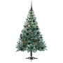 Árbol de Navidad artificial Verde 150 cm PVC y acero en Decoración Festiva y Estacional | Comprar online en Foru.es