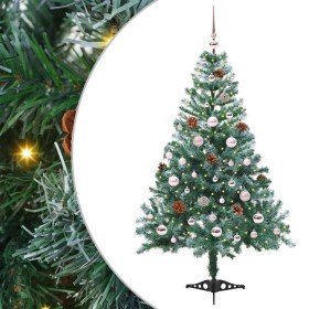 Árbol de Navidad artificial Verde 150 cm PVC y acero en Decoración Festiva y Estacional | Comprar online en Foru.es