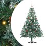 Árbol de Navidad artificial Verde 150 cm PVC y acero en Decoración Festiva y Estacional | Comprar online en Foru.es