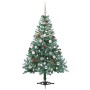 Árbol de Navidad artificial Verde 150 cm PVC y acero en Decoración Festiva y Estacional | Comprar online en Foru.es