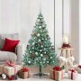 Árbol de Navidad artificial Verde 150 cm PVC y acero en Decoración Festiva y Estacional | Comprar online en Foru.es