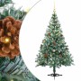 Árbol de Navidad artificial Verde 150 cm PVC y acero en Decoración Festiva y Estacional | Comprar online en Foru.es