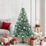 Árbol de Navidad artificial Verde 150 cm PVC y acero en Decoración Festiva y Estacional | Comprar online en Foru.es