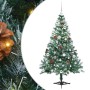 Árbol de Navidad artificial Verde 150 cm PVC y acero en Decoración Festiva y Estacional | Comprar online en Foru.es