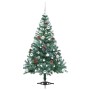 Árbol de Navidad artificial Verde 150 cm PVC y acero en Decoración Festiva y Estacional | Comprar online en Foru.es