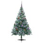 Árbol de Navidad artificial Verde 150 cm PVC y acero en Decoración Festiva y Estacional | Comprar online en Foru.es