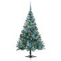 Árbol de Navidad artificial Verde 150 cm PVC y acero en Decoración Festiva y Estacional | Comprar online en Foru.es