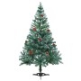 Árbol de Navidad artificial Verde 150 cm PVC y acero en Decoración Festiva y Estacional | Comprar online en Foru.es