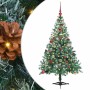 Árbol de Navidad artificial Verde 150 cm PVC y acero en Decoración Festiva y Estacional | Comprar online en Foru.es