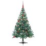 Árbol de Navidad artificial Verde 150 cm PVC y acero en Decoración Festiva y Estacional | Comprar online en Foru.es