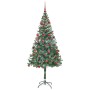 Árbol de Navidad artificial Verde 180 cm PVC y acero en Decoración Festiva y Estacional | Comprar online en Foru.es