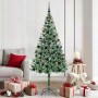 Árbol de Navidad artificial Verde 180 cm PVC y acero en Decoración Festiva y Estacional | Comprar online en Foru.es