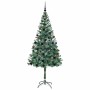 Árbol de Navidad artificial Verde 180 cm PVC y acero en Decoración Festiva y Estacional | Comprar online en Foru.es
