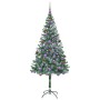 Árbol de Navidad artificial Verde 180 cm PVC y acero en Decoración Festiva y Estacional | Comprar online en Foru.es