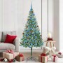 Árbol de Navidad artificial Verde 180 cm PVC y acero en Decoración Festiva y Estacional | Comprar online en Foru.es