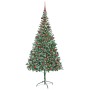 Árbol de Navidad artificial Verde 210 cm PVC y acero en Decoración Festiva y Estacional | Comprar online en Foru.es