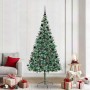 Árbol de Navidad artificial Verde 210 cm PVC y acero en Decoración Festiva y Estacional | Comprar online en Foru.es
