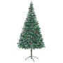 Árbol de Navidad artificial Verde 210 cm PVC y acero en Decoración Festiva y Estacional | Comprar online en Foru.es