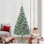 Árbol de Navidad artificial Verde 210 cm PVC y acero en Decoración Festiva y Estacional | Comprar online en Foru.es