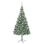 Árbol de Navidad artificial Verde 210 cm PVC y acero en Decoración Festiva y Estacional | Comprar online en Foru.es