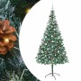 Árbol de Navidad artificial Verde 210 cm PVC y acero en Decoración Festiva y Estacional | Comprar online en Foru.es