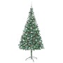 Árbol de Navidad artificial Verde 210 cm PVC y acero en Decoración Festiva y Estacional | Comprar online en Foru.es
