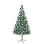 Árbol de Navidad artificial Verde 210 cm PVC y acero en Decoración Festiva y Estacional | Comprar online en Foru.es