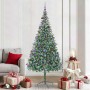 Árbol de Navidad artificial Verde 210 cm PVC y acero en Decoración Festiva y Estacional | Comprar online en Foru.es
