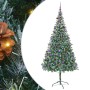 Árbol de Navidad artificial Verde 210 cm PVC y acero en Decoración Festiva y Estacional | Comprar online en Foru.es
