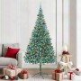 Árbol de Navidad artificial Verde 210 cm PVC y acero en Decoración Festiva y Estacional | Comprar online en Foru.es