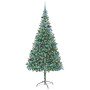 Árbol de Navidad artificial Verde 210 cm PVC y acero en Decoración Festiva y Estacional | Comprar online en Foru.es