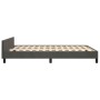 Estructura cama con cabecero terciopelo gris oscuro 140x200 cm de vidaXL, Camas y somieres - Ref: Foro24-3125697, Precio: 197...