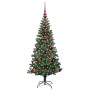 Árbol de Navidad Artificial Preiluminado Verde 120 cm en Decoración Festiva y Estacional | Comprar online en Foru.es