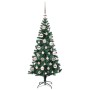 Árbol de Navidad Artificial Preiluminado Verde 120 cm en Decoración Festiva y Estacional | Comprar online en Foru.es