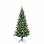Árbol de Navidad Artificial Preiluminado Verde 120 cm en Decoración Festiva y Estacional | Comprar online en Foru.es
