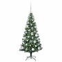Árbol de Navidad Artificial Preiluminado Verde 120 cm en Decoración Festiva y Estacional | Comprar online en Foru.es