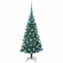 Árbol de Navidad Artificial Preiluminado Verde 120 cm en Decoración Festiva y Estacional | Comprar online en Foru.es
