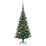 Árbol de Navidad Artificial Preiluminado Verde 120 cm en Decoración Festiva y Estacional | Comprar online en Foru.es