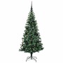 Árbol de Navidad Artificial Preiluminado Verde 150 cm en Decoración Festiva y Estacional | Comprar online en Foru.es