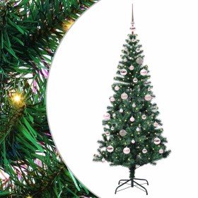 Árbol de Navidad Artificial Preiluminado Verde 150 cm en Decoración Festiva y Estacional | Comprar online en Foru.es
